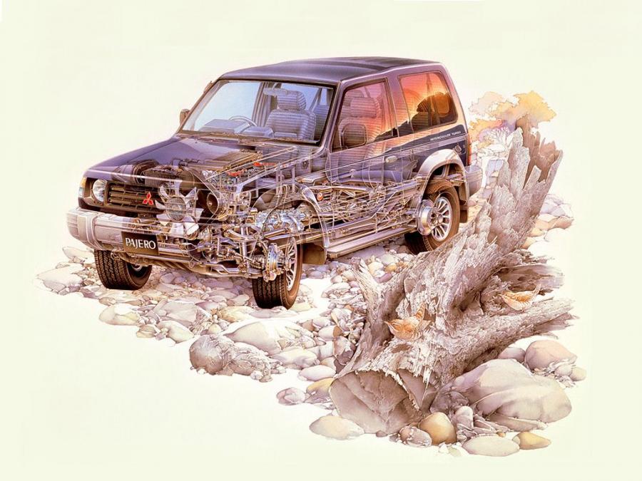  Mitsubishi Pajero Metal Top 1991 года  (фото 2 из 10)